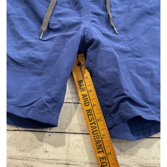 PATAGONIA Mens Baggies Nylon Short Sz S Blue Mesh Lined Active Gym 7” Inseam - Picture 9 of 16